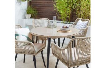 Malta 4-Seater Dining Set
