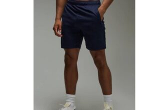 Man Active Zip Pockets 7inch Basic Training Short