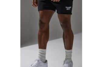 Man Training Dept Loopback 5inch Regular Fit Shorts