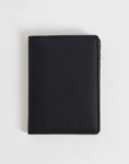 Mango Mens Faux Leather Wallet in Black – W/Code