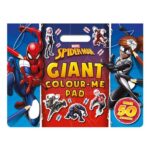 Marvel Spider-Man Giant Colour-Me Pad