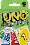 Mattel Games UNO House Rules Card Game, Ages 7, Players 2-10