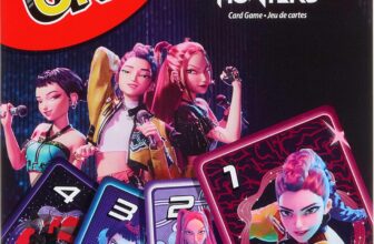 Mattel Games UNO Netflix KPop Demon Hunters Card Game Card Game Movie-Inspired Deck with Special Golden Honmoon Rule, For Kids, Teens & Family Nights, JTT40