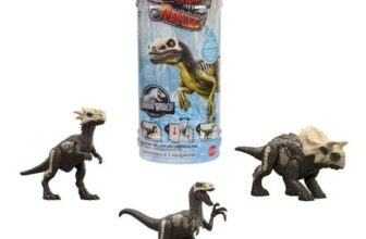 Mattel Jurassic World Dino Reveal Color-Changing Toys