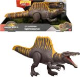 Mattel Jurassic World RebirthTail Thrasher Spinosaurus Dinosaur Toy