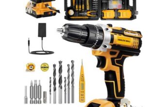 Maxesla 99PCS Cordless Drill Set 21V, 253 Torque