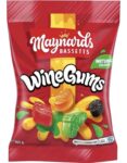 Maynards Bassetts Wine Gums Sweets Bag 165g