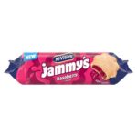 McVities Jammys Raspberry Flavour Biscuits, 136.5g (Pack of 1)