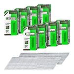 Meite 15-Gauge 34 Angled Finish Nails 32mm Galvanized 16,000 Pcs