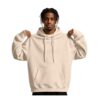 Mens Fleece Hoodie Oversized Long Sleeve Pullover with Pocket