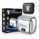 Mens Foil Shaver, 5 Floating Blades, 14000 RPM, USB Rechargeable