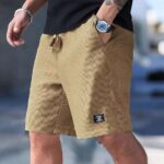 Mens Jacquard Texture Casual Shorts Size M only – Amazon Haul