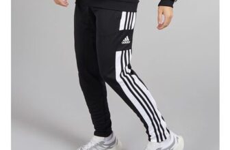 Mens Squadra 21 Track Pants Black/White