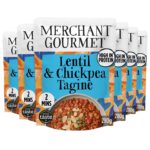 Merchant Gourmet Ready-to-Eat Lentil & Chickpea Tagine with Ras El Hanout & Apricots (6x 280g)