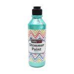 Metallic Green Ready Mixed Shimmer Paint 300ml