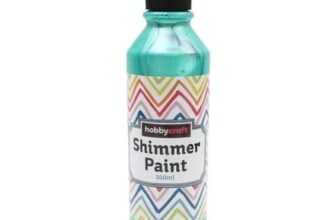 Metallic Green Ready Mixed Shimmer Paint 300ml