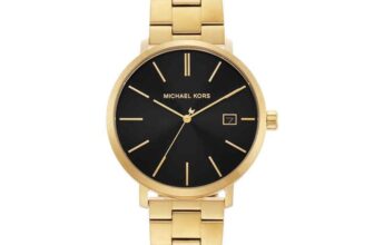 Michael Kors Blake Watch for Men, Quartz Three Hand or Chronograph Movement with Stainless Steel Strap