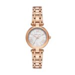 Michael Kors Laney Watch for Women, Quartz Three Hand Movement with Stainless Steel Strap