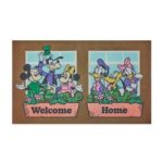 Mickey and Friends Garden Club Doormat