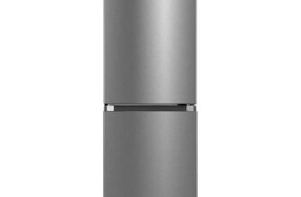 Midea MDRB379FGD02 Super Cool Technology 55cm Fridge Freezer Silver – With Code