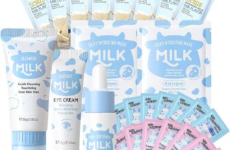 Milk Skincare Gift Set for Girls, Milk Beauty Gift Sets for Teenage Girls – 29Pcs with Cleanser, Serum, Eye Cream, Face Masks & Creams, Birthday Pamper Set for Teen Self Care
