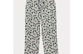Minecraft Grey Jersey Lounge Pants