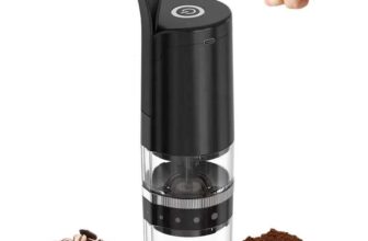 Mini Electric Coffee Bean Grinder USB Rechargeable, 5 Modes, Ceramic Core, 150ml- Welcome deal Shenzhen Denorgin Tech Co., Ltd.