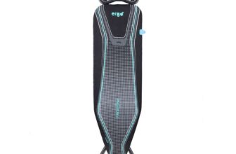 Minky 122 x 38cm Ergo Prozone Ironing Board – Metallic (5 Year Warranty) – Free C&C