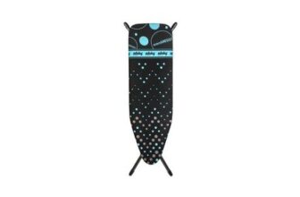 Minky 122x38cm Scorch Resist Ironing Board – Black
