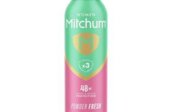 Mitchum Women Triple Odor Defense 48HR Protection Deodorant Spray & Antiperspirant (200ml), Powder Fresh