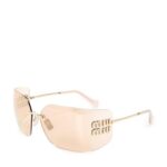 Miu Miu Womens Shield Sunglasses