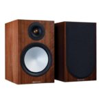 Monitor Audio Silver 100 7G Bookshelf Speakers – Natural Walnut with code sold by Peter Tyson