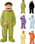 Monster Onesie Kids Halloween Costumes Hooded Jumpsuit