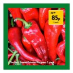 Morrisons the Best Sweet Pointed Peppers – ( Online Instore )