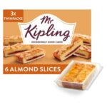 Mr Kipling Almond Cake Slices 6 Pack – Clubcard Price