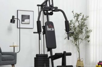 Multi Gym with Weights, Multifunction Home Gym Machine, 45kg Stack By HOMCOM