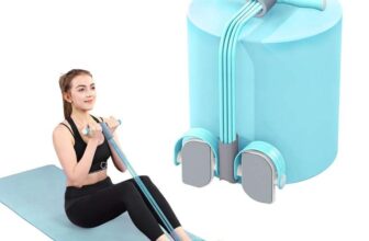 Multifunctional Pedal Puller Resistance Rope – 4 Elastic Tube Gym Bands Resistance – Sold by AiYouTu / FBA