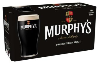 Murphys Draught Irish Stout 10x440ml Cans Save at Checkout £9.40 With S&S
