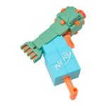 NERF MicroShots Minecraft Guardian Mini Blaster, 2 Official Elite Darts