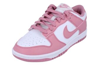 NIKE Dunk Low Womens, Pink/White, Size 4 & 5