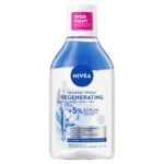 NIVEA Regenerating Serum Infused Micellar Water (400ml), Gentle Waterproof Makeup Remover