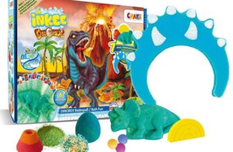 NKEE Dinosaur Bath Bomb Gift Set for Kids Age 3 (£3.98 S&S)