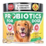 NUVIMI Probiotics for Dogs – Chicken Flavour 120 Tablets – £5.19 S&S Voucher