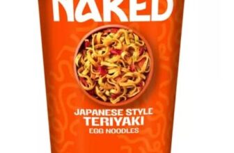 Naked Japanese Style Teriyaki Egg Noodles 78g