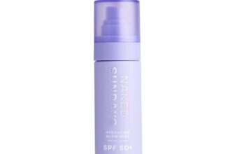 Naked Sundays SPF50 Hydrating Glow Mist Suncreen 75ml