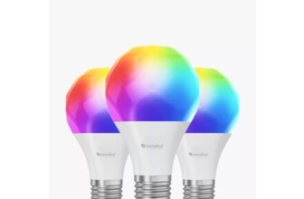 Nanoleaf Essentials Matter E27 LED Smart Colour Change Light Bulb, Pack of 3