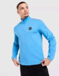 Napapijri Sesano 1/2 Zip Sweatshirt – Blue (Sizes S – L) Black size XL – Free Click and Collect