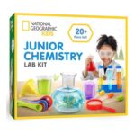 National Geographic Junior Chemistry Set with 50 Experiments for Kids