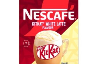 Nescaf KitKat White Latte Sachets 7 X 20g Pack of 1