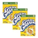 Nestl Golden Grahams Cereal 375g Pack of 3